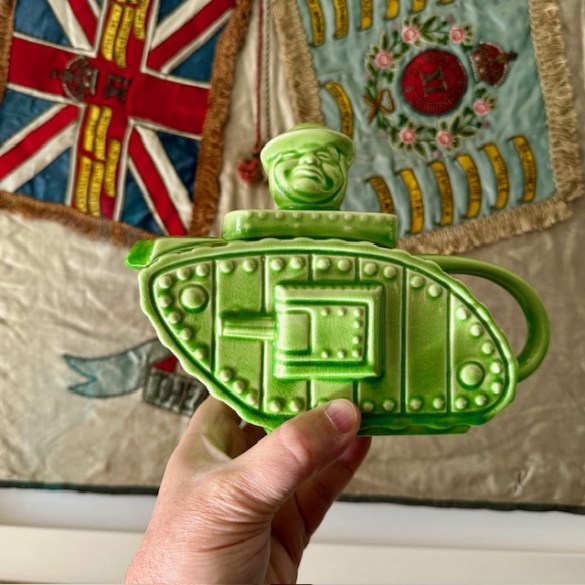 Churchill Tank Teapot 1
